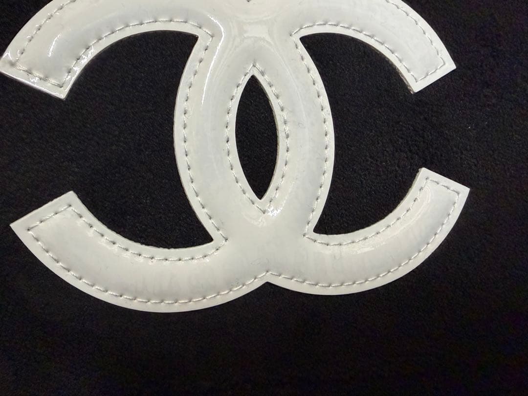 M*。様 訳あり品 CHANELシャネル ミニバッグ ポーチ ブラック×ホワイト