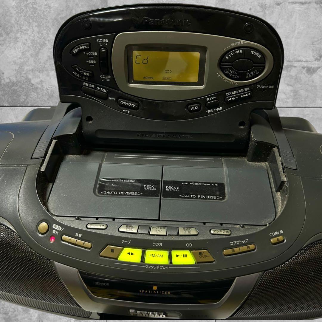 Panasonic RX-ED90 CD ラジオ　カセットデッキ　パナソニック