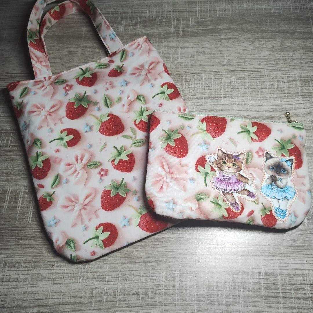 コヤンイサムチョンリトルバレリーナ ふっくらト–トバッグ＆ポ–チセット