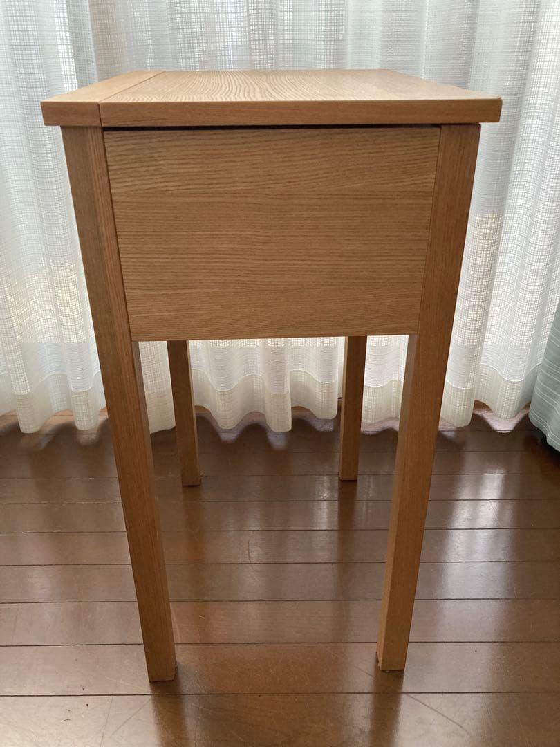 【希少】無印良品　コンパクトドレッサー　鏡台　タモ材