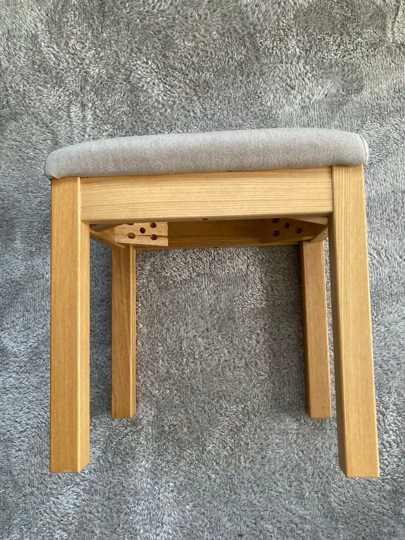 【希少】無印良品　コンパクトドレッサー　鏡台　タモ材