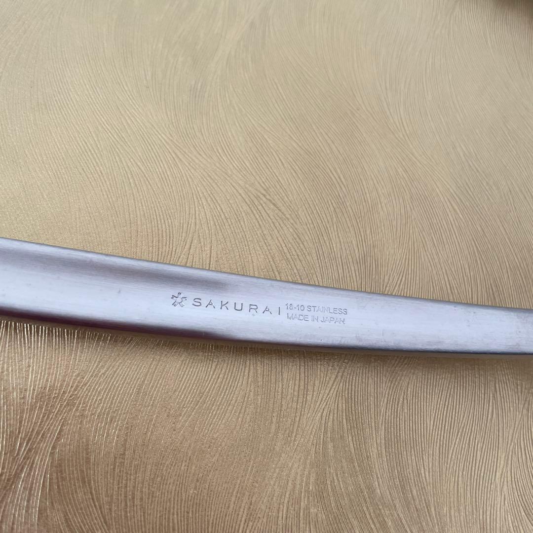 SAKURAI ステンレススチール テーブルナイフ 6本セット
