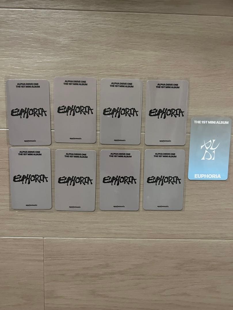 ALD1 Euphoria applemusicコンプセット&ユニットトレカ