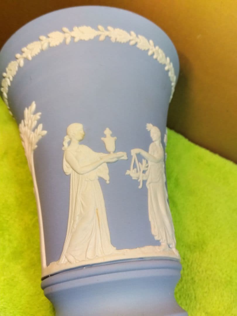 ウェッジウッド  ジャスパー　ビンテージ花瓶