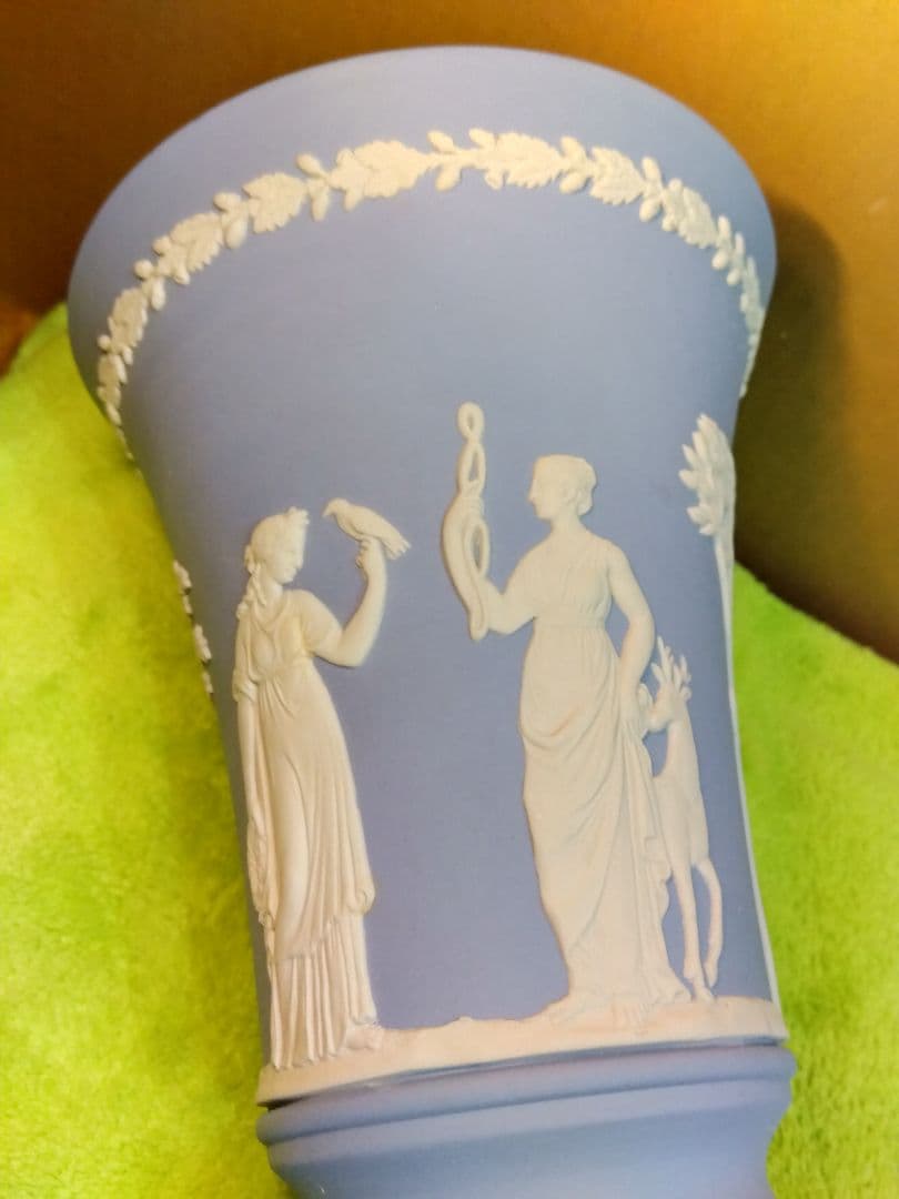 ウェッジウッド  ジャスパー　ビンテージ花瓶