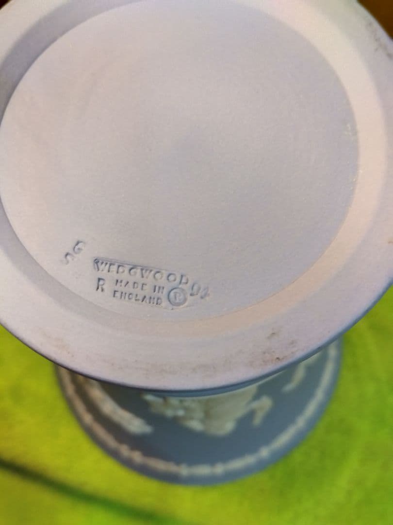 ウェッジウッド  ジャスパー　ビンテージ花瓶