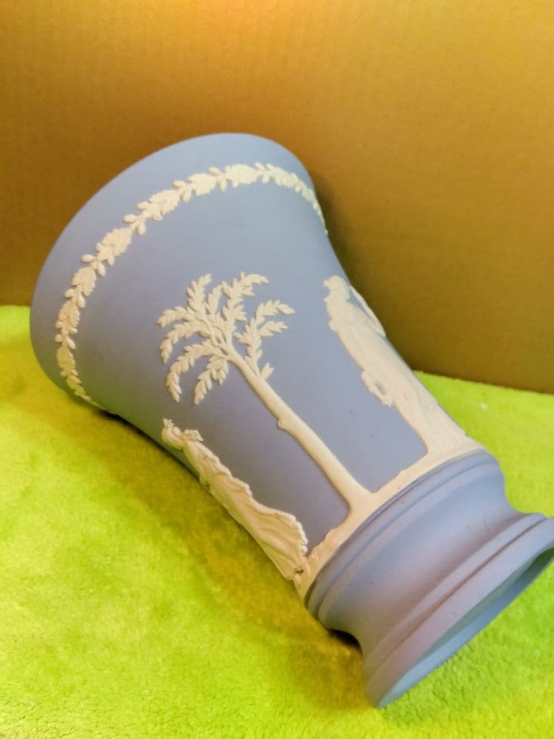 ウェッジウッド  ジャスパー　ビンテージ花瓶