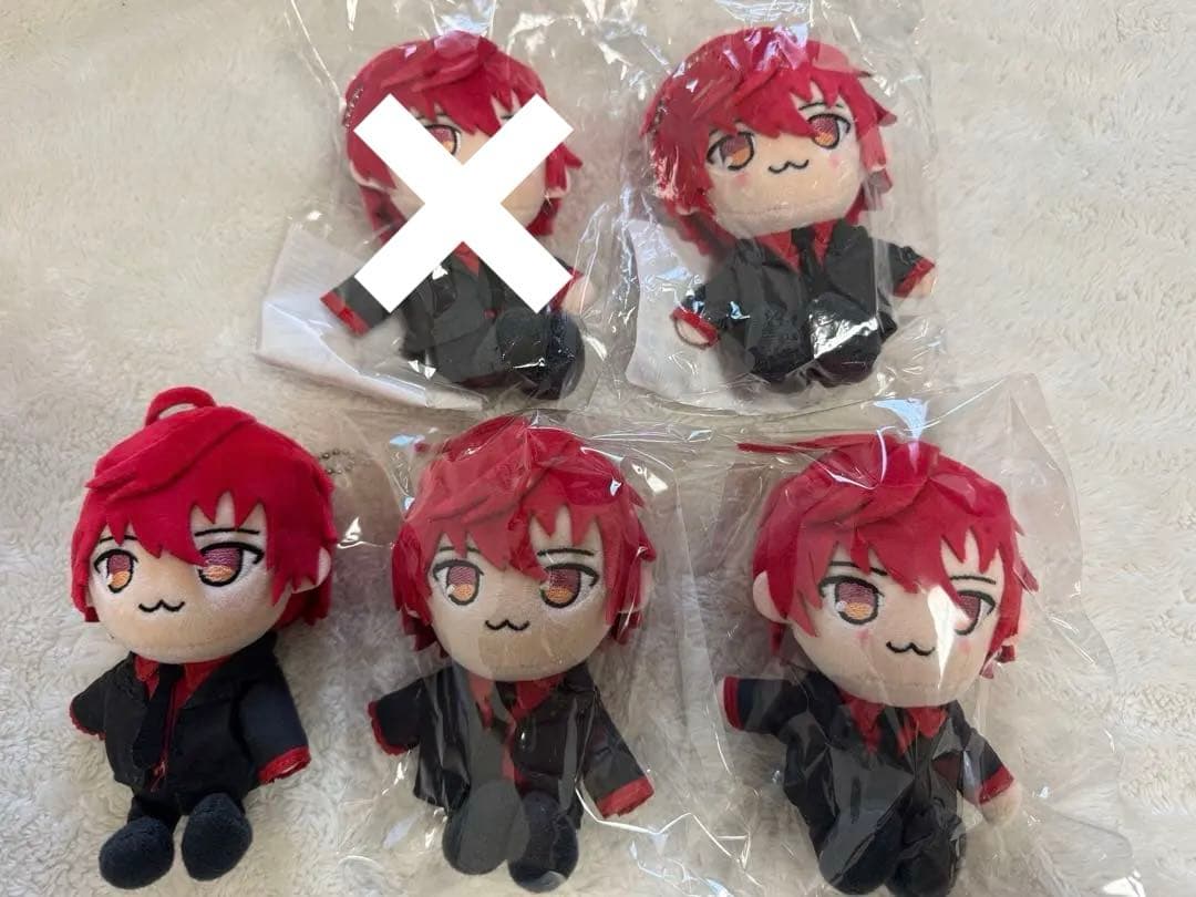 ばぁう 騎士A 騎士X 缶バッジ ぬいぐるみキーホルダー フォトカ