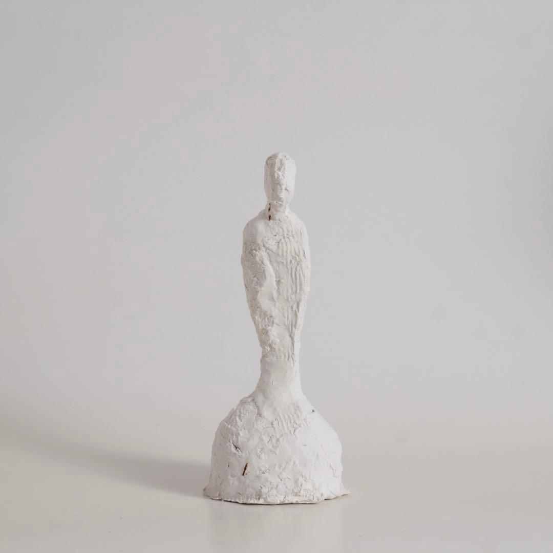 石塑粘土 人物像 プロトタイプ 現代美術 sculpture