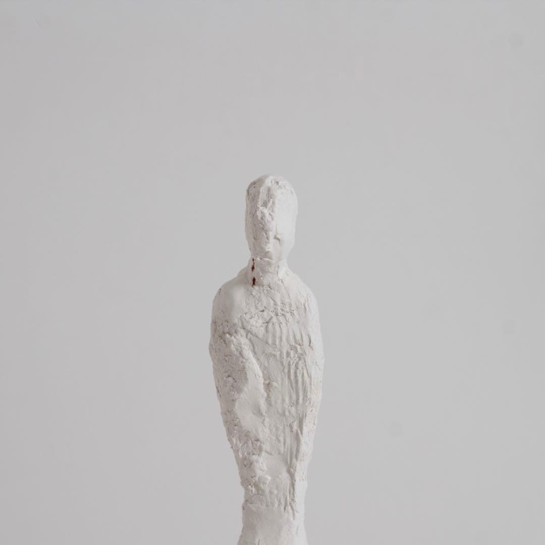 石塑粘土 人物像 プロトタイプ 現代美術 sculpture