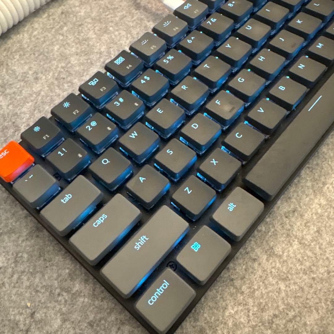 Keychron K3 V2 RGB ホットスワップ対応 赤軸 ロープロファイル
