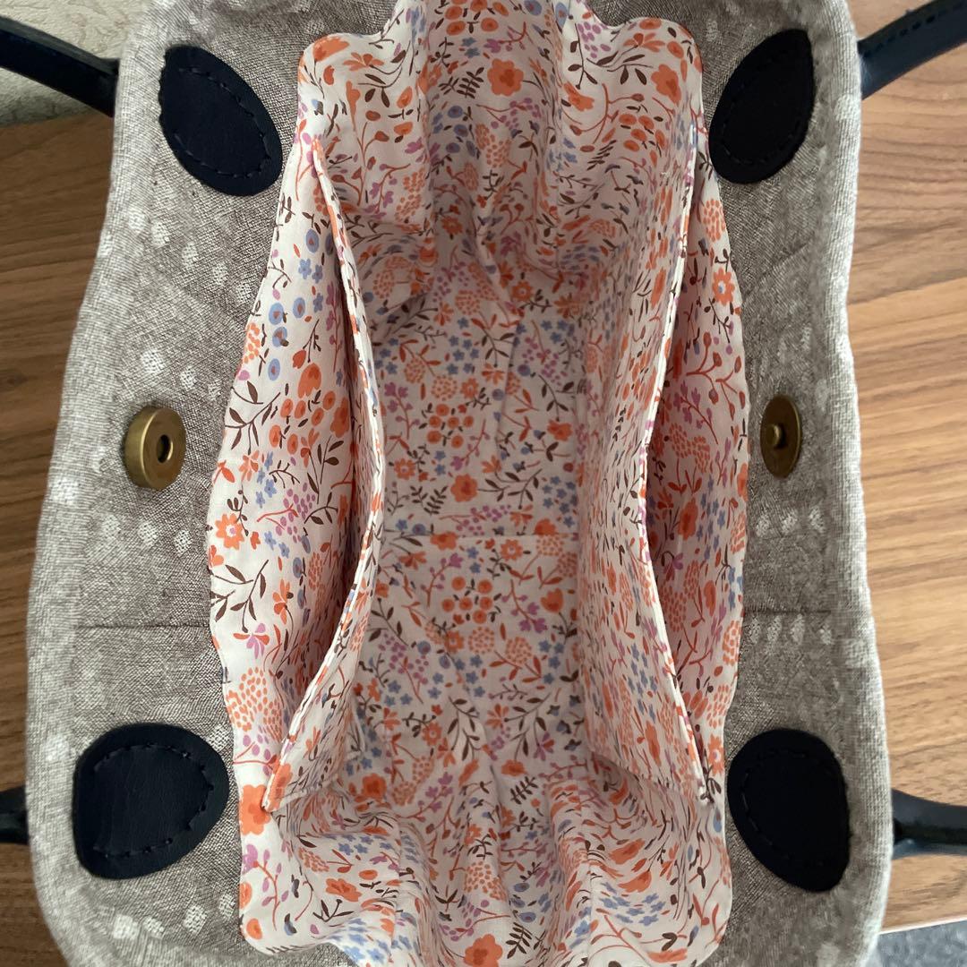 パッチワークキルトバッグ　ハンドメイド