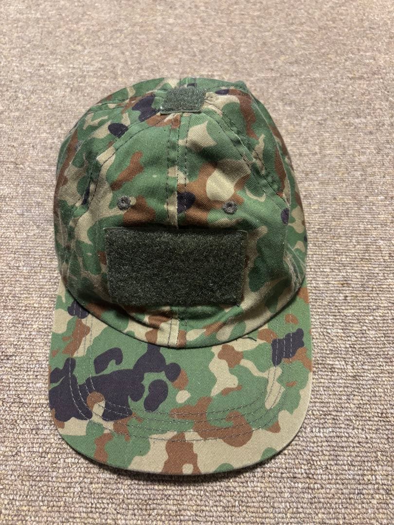 陸自迷彩　コンバットシャツ&キャップ　セット