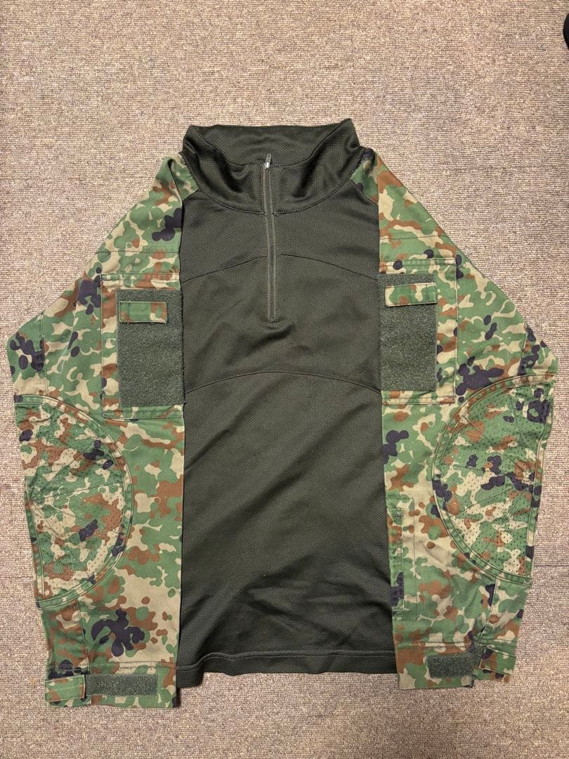 陸自迷彩　コンバットシャツ&キャップ　セット
