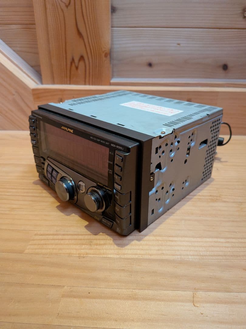 ALPINE MDA-W933J CD/MD DSPヘッドユニット　ジャンク品