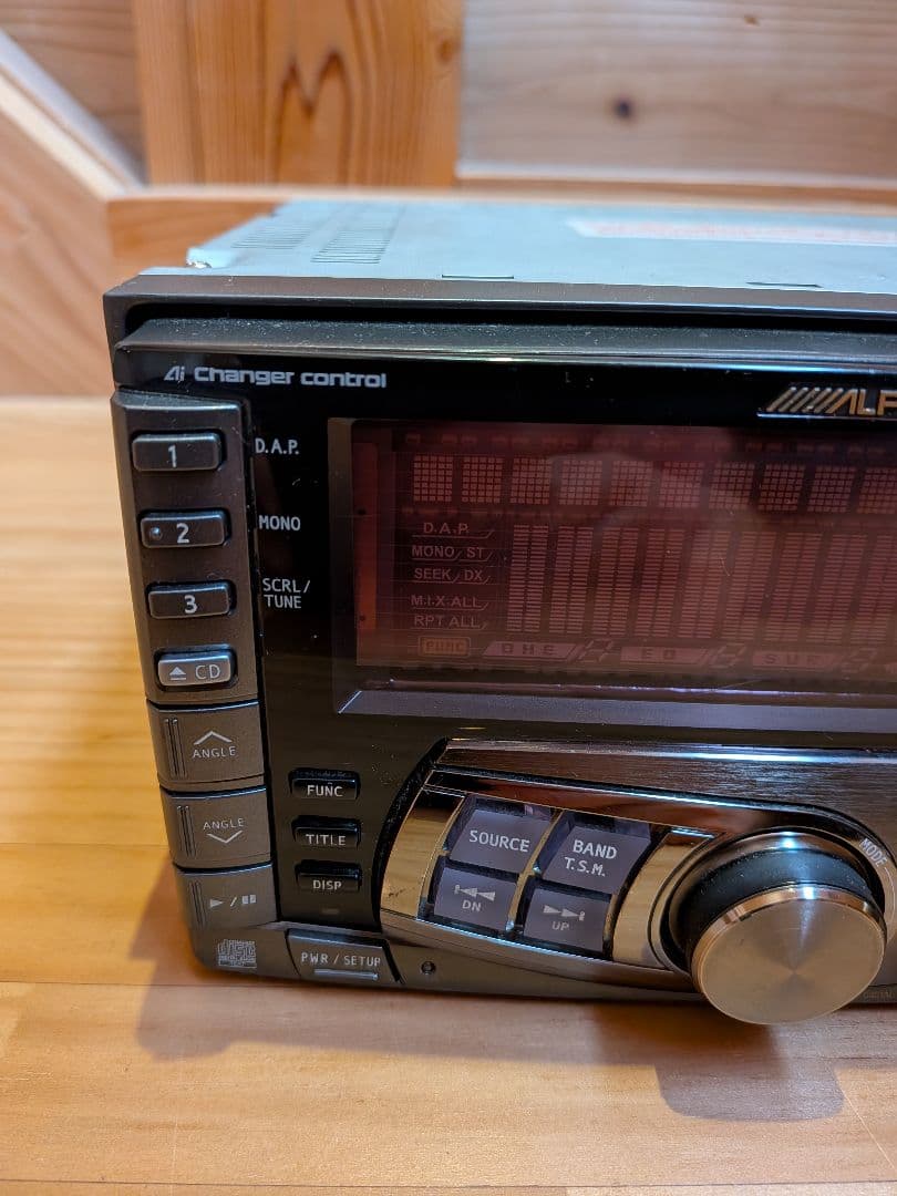 ALPINE MDA-W933J CD/MD DSPヘッドユニット　ジャンク品