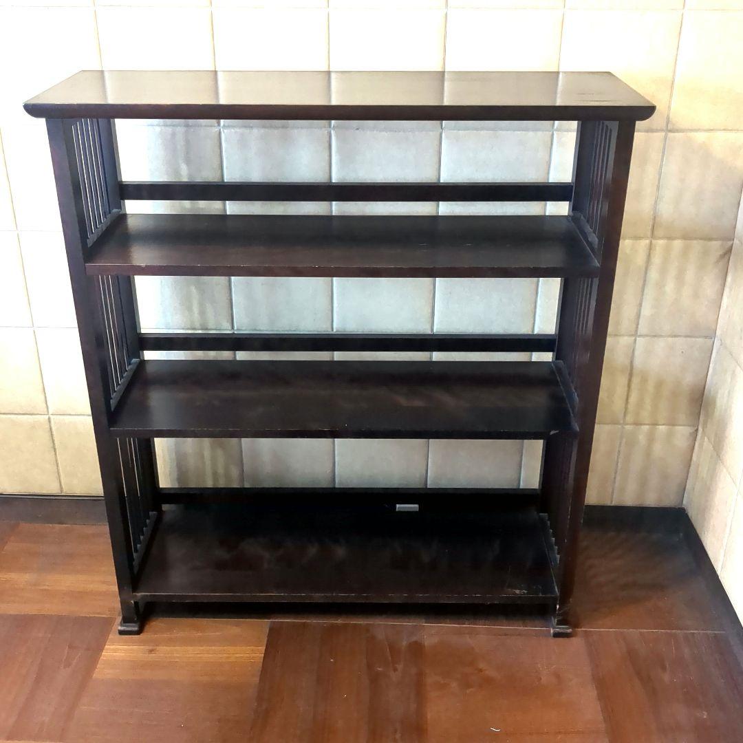 北海道民芸家具　書棚　オープンラック　本棚　飾り棚