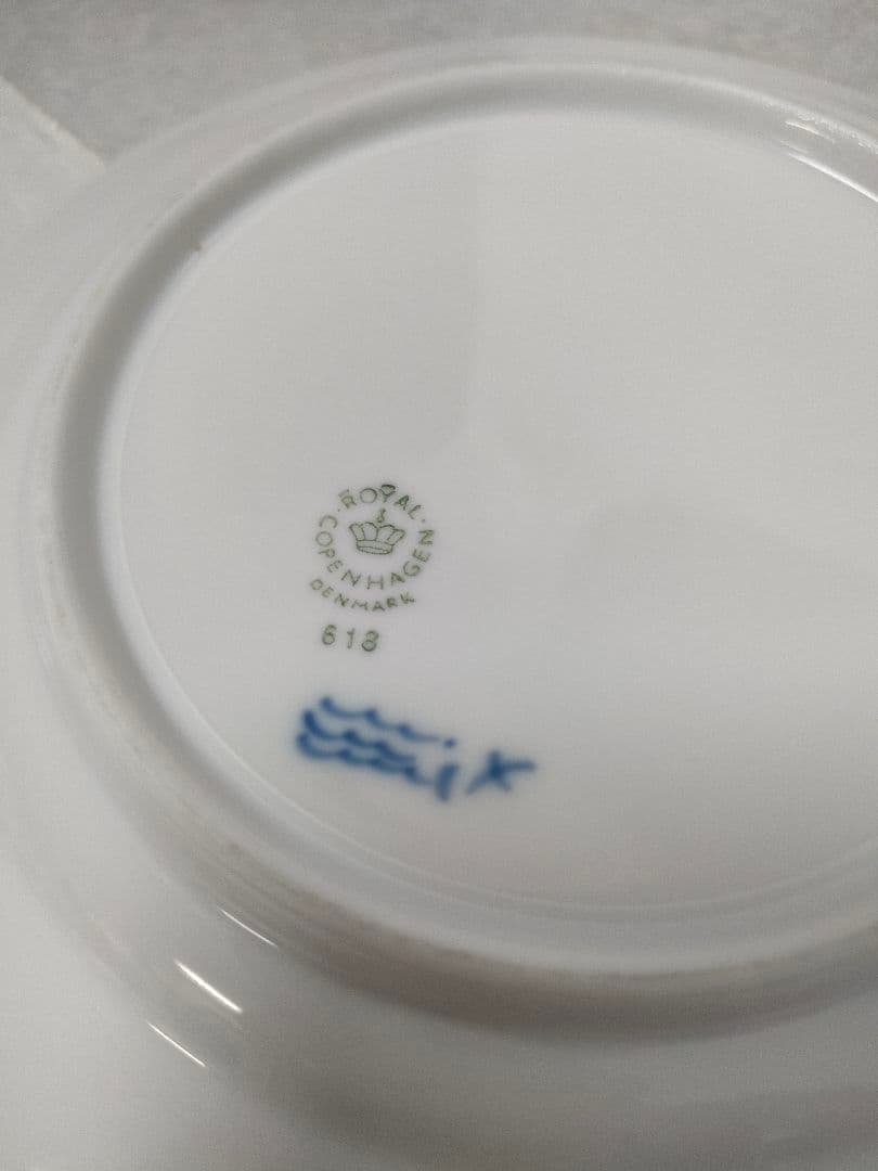 ロイヤルコペンハーゲン　ブルーフラワーカーブ ケーキプレート2枚