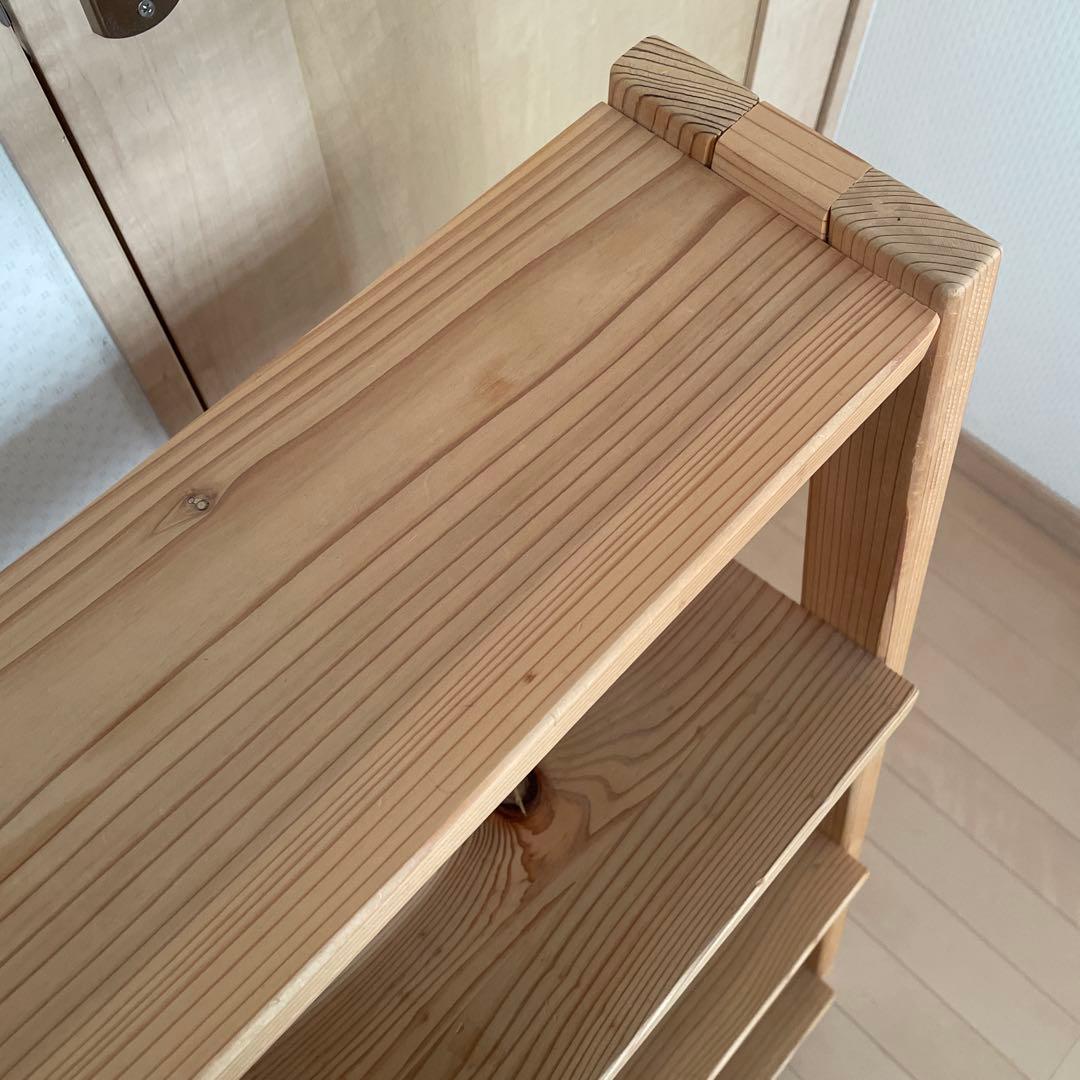 国産杉 本棚 ブックシェルフ ディノス