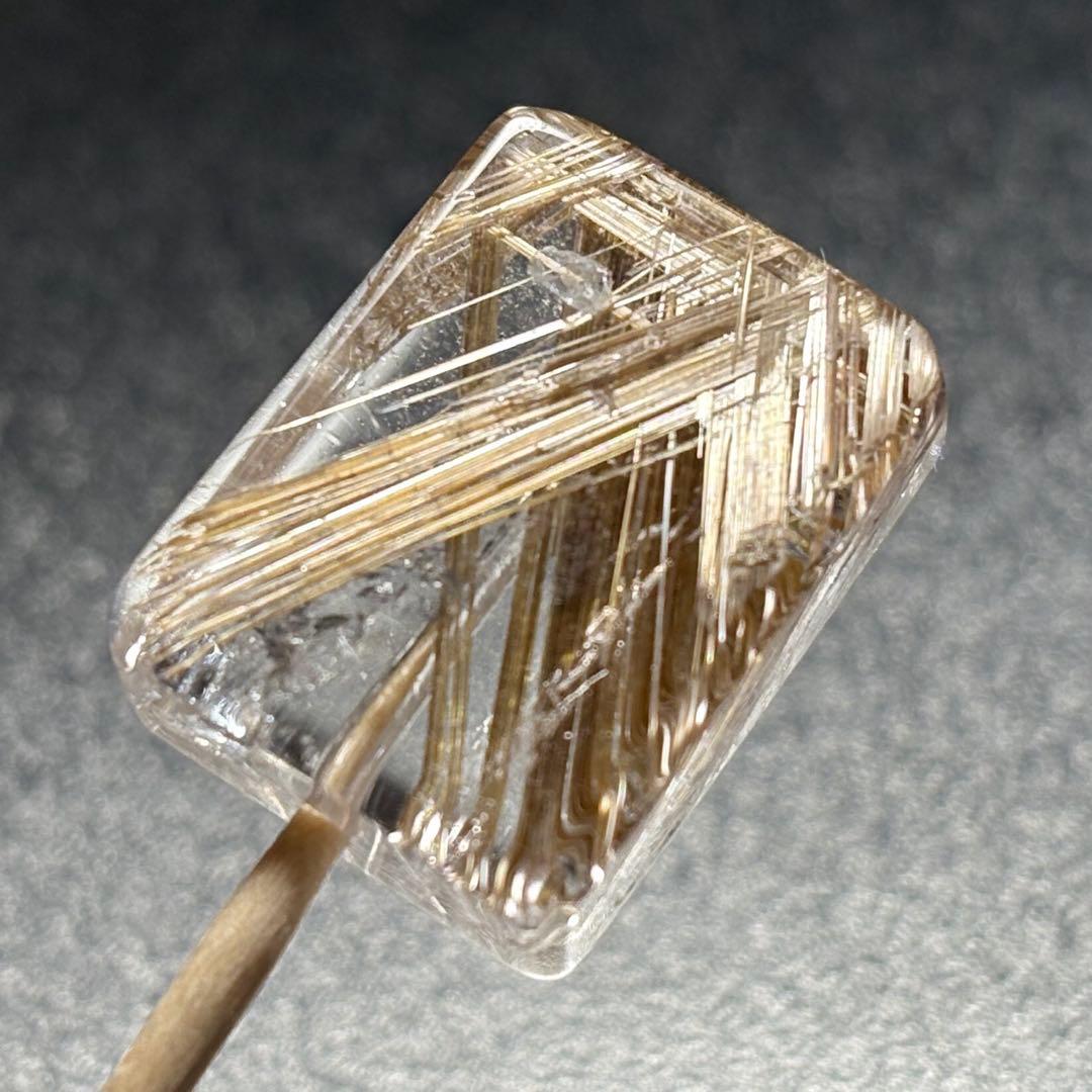 極上　タイチンルチルクォーツ　K313