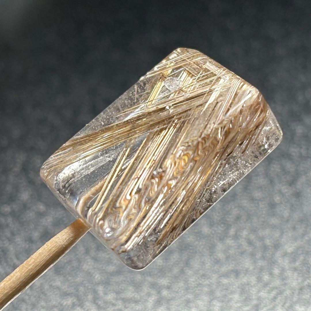 極上　タイチンルチルクォーツ　K313