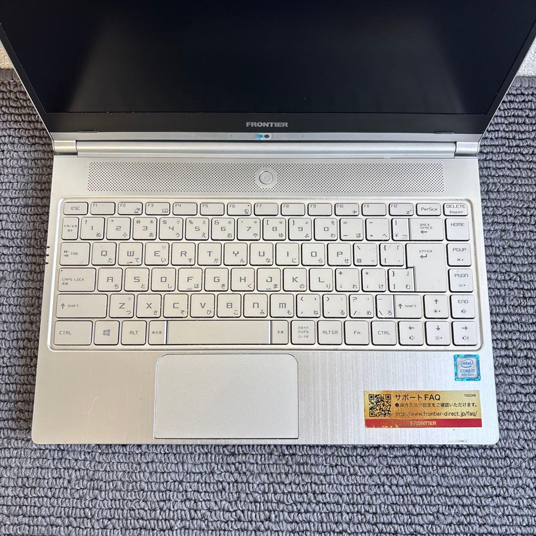 FRONTIER NSM190 i7-8565U メモリ8GB #6580
