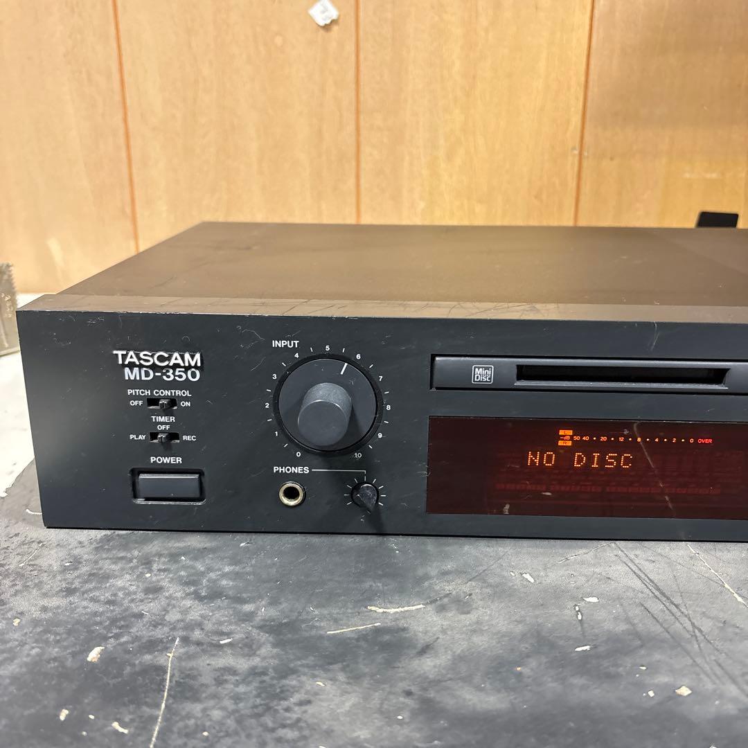 TASCAM MD-350 MDレコーダー