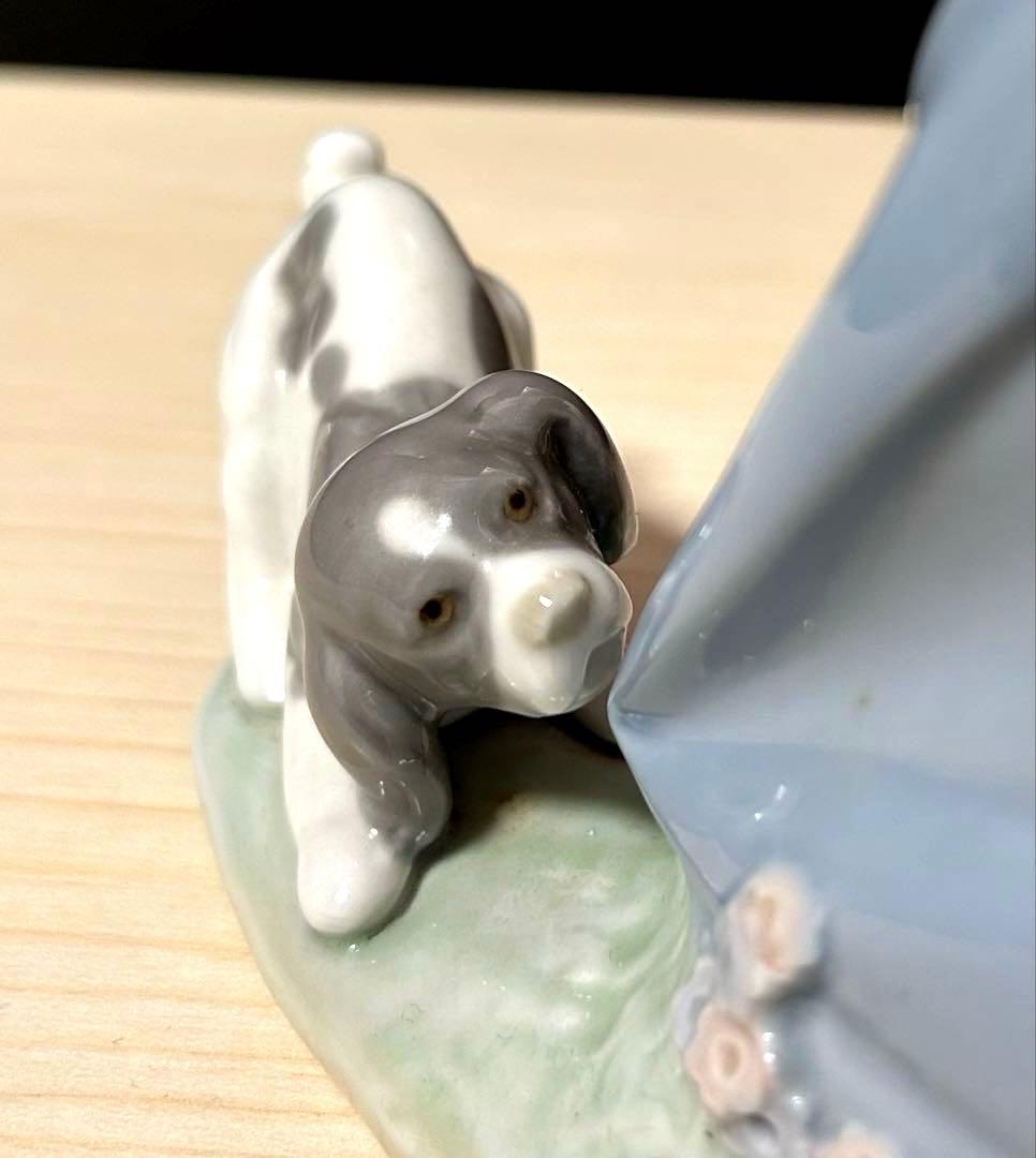 LLADRO リヤドロ　4982 『ポチのいたずら』 フィギュリン 置物