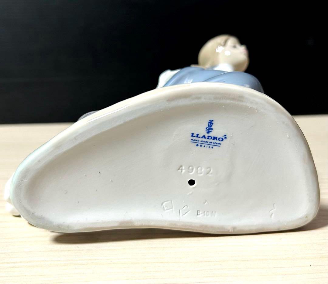 LLADRO リヤドロ　4982 『ポチのいたずら』 フィギュリン 置物