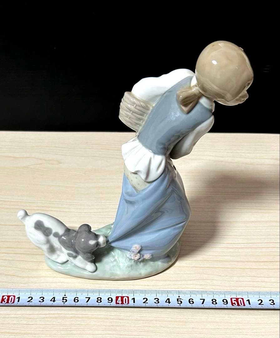 LLADRO リヤドロ　4982 『ポチのいたずら』 フィギュリン 置物