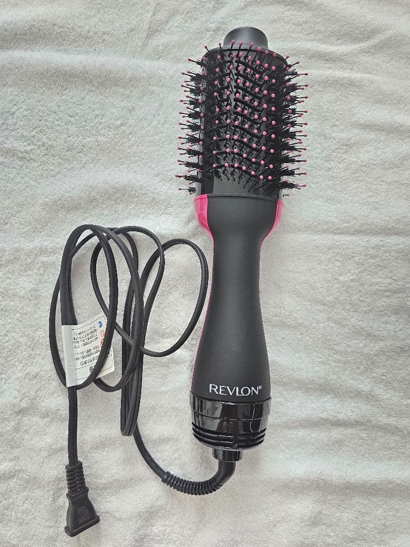 【にんにんさん専用】新品REVLON ブローブラシドライヤーBLACK×PINK