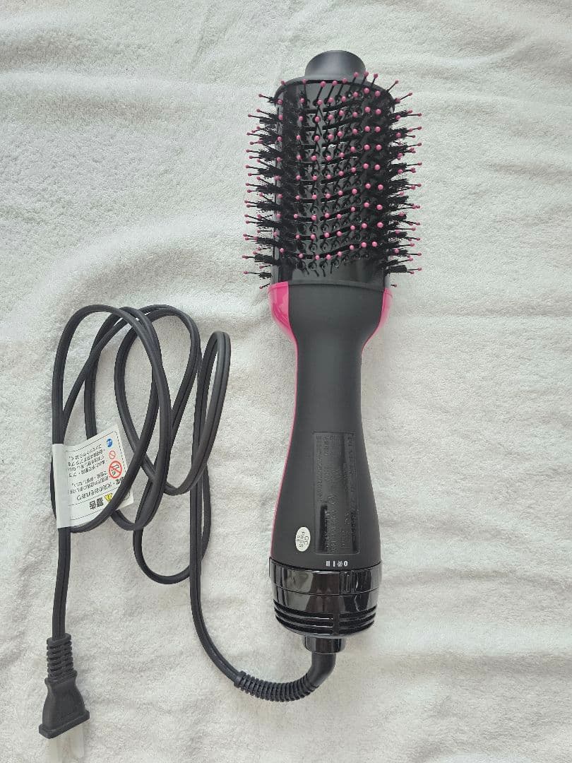 【にんにんさん専用】新品REVLON ブローブラシドライヤーBLACK×PINK