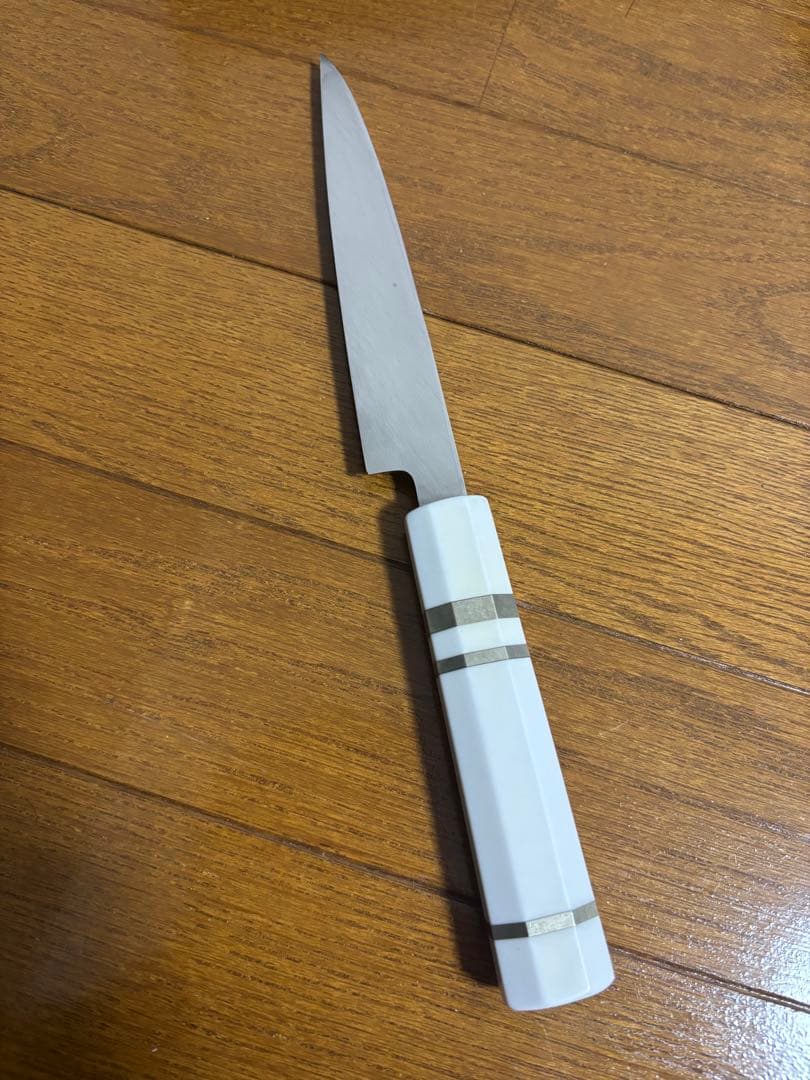 實光刃物　片刄ペティナイフ　粉末ハイスSG2 150mm