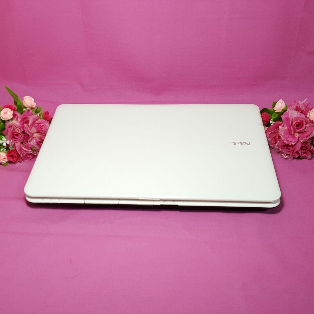かず♡Win10♡NEC♡ホワイトLaVie♡高速メモリ&大容量640G