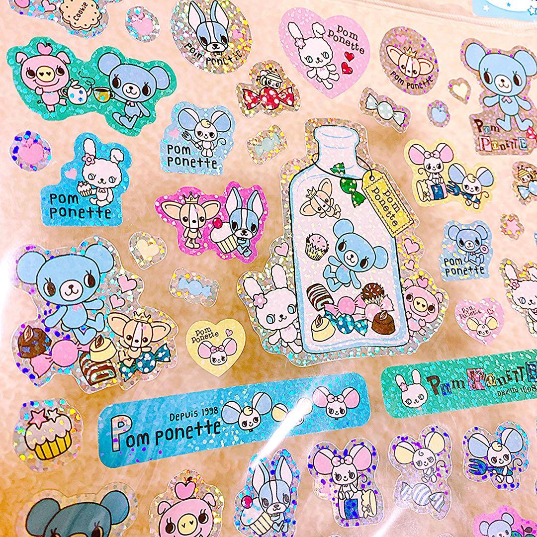 ポンポネット Pom Ponette シール まとめ売り