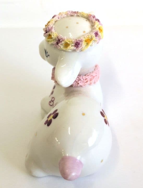 アイリッシュドレスデンの2015年限定 干支フィギュリン（羊）