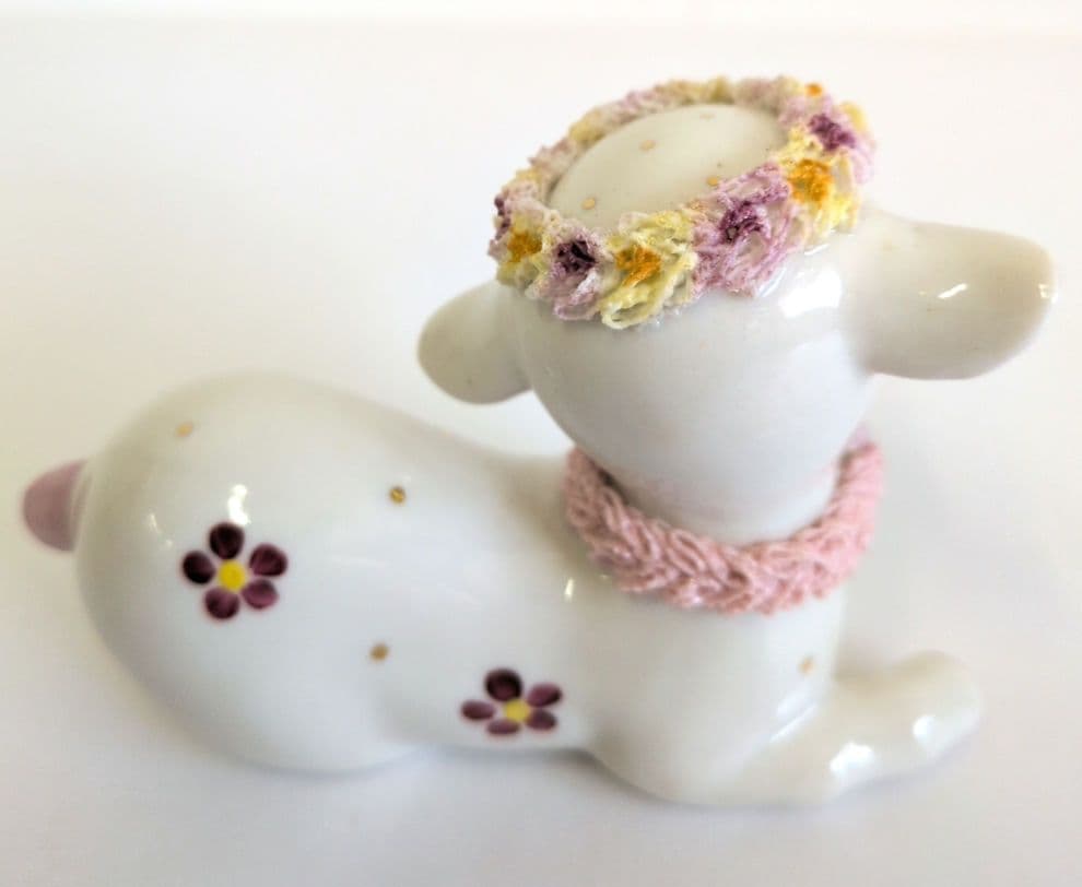 アイリッシュドレスデンの2015年限定 干支フィギュリン（羊）