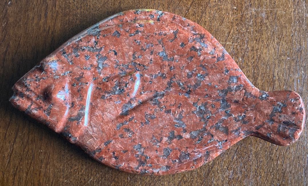 木製 海の生き物達の箸置き／皿／石のオブジェ／カルタ