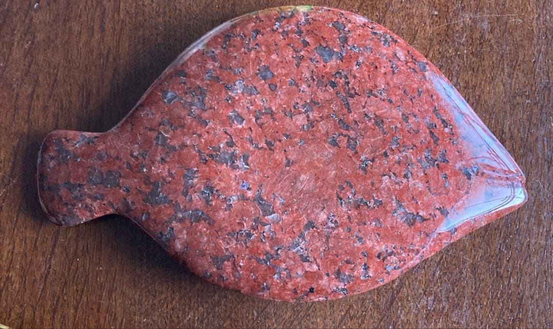 木製 海の生き物達の箸置き／皿／石のオブジェ／カルタ