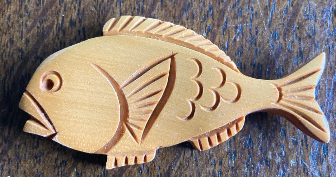 木製 海の生き物達の箸置き／皿／石のオブジェ／カルタ