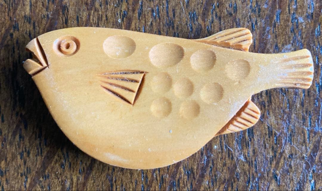 木製 海の生き物達の箸置き／皿／石のオブジェ／カルタ