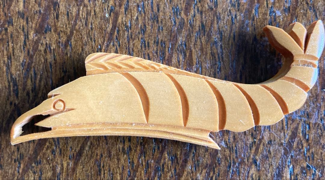 木製 海の生き物達の箸置き／皿／石のオブジェ／カルタ