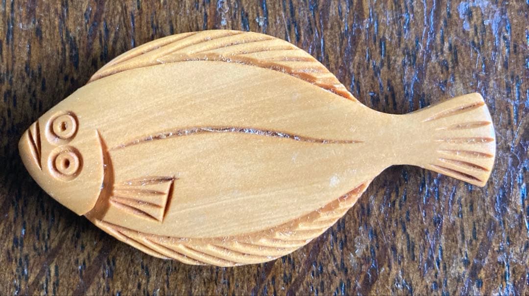 木製 海の生き物達の箸置き／皿／石のオブジェ／カルタ