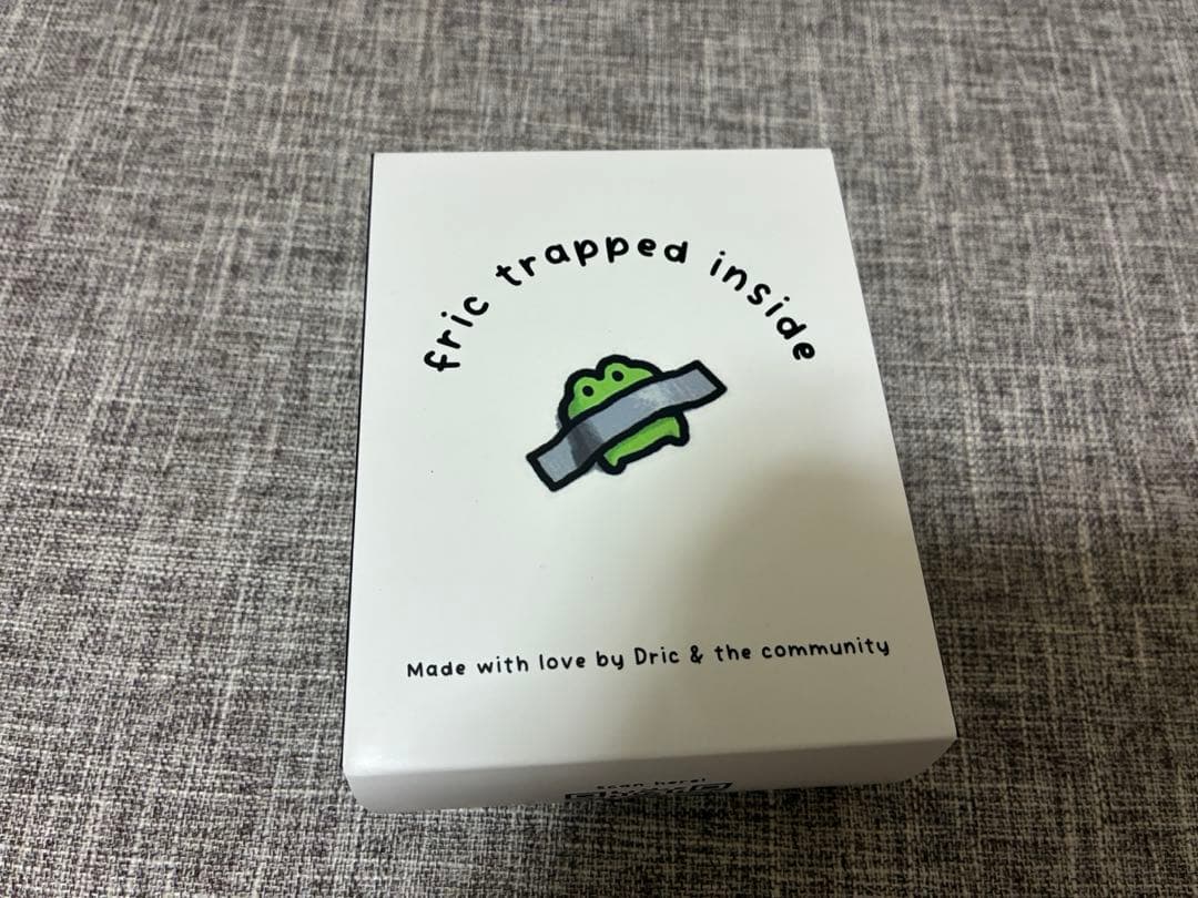 は*＊様 fric ぬいぐるみ カエル かえる ステッカー 1セット