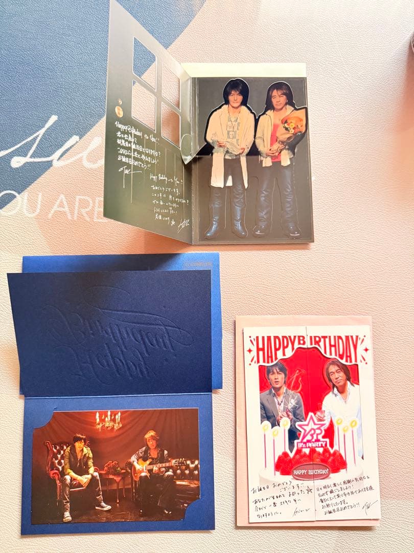 B'z FCグッズ カード ルービックキューブ