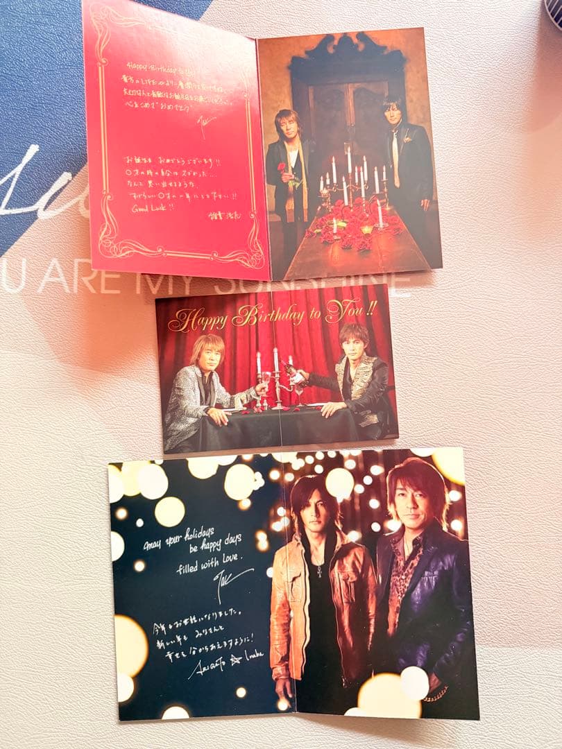 B'z FCグッズ カード ルービックキューブ