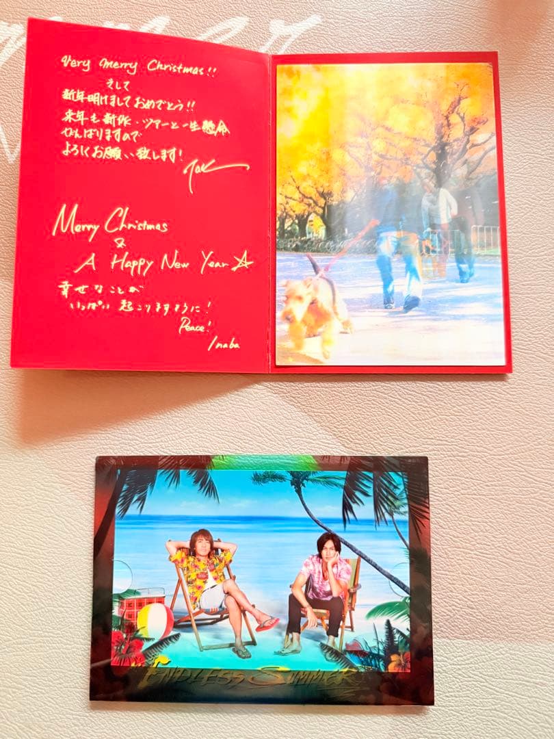 B'z FCグッズ カード ルービックキューブ