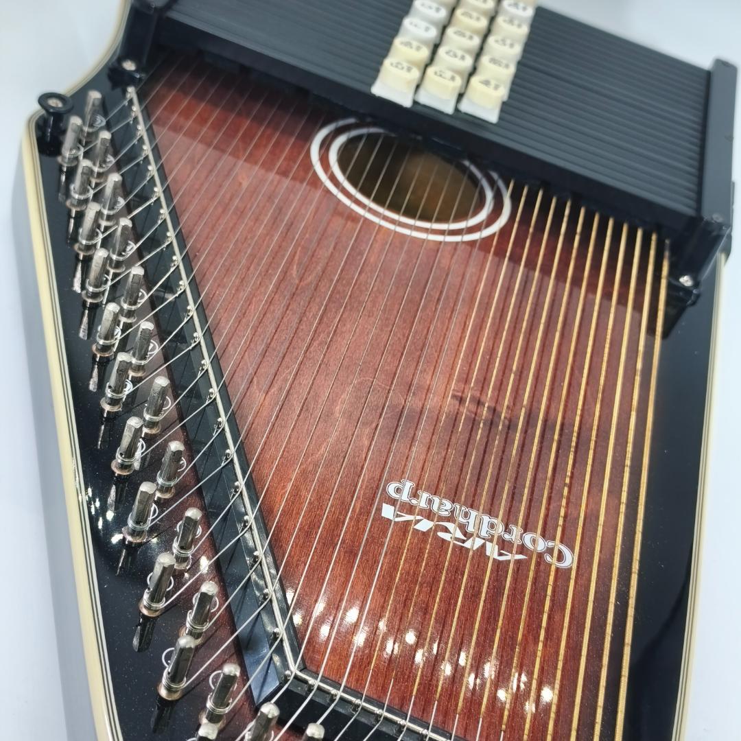 ARIA　AH-21E　コードハープ　専用ケース　ピックアップ搭載モデル　弦楽器