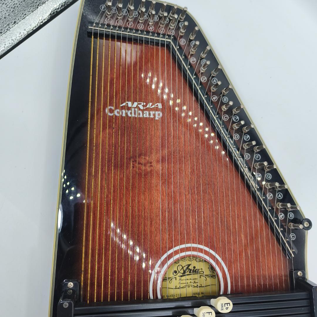 ARIA　AH-21E　コードハープ　専用ケース　ピックアップ搭載モデル　弦楽器