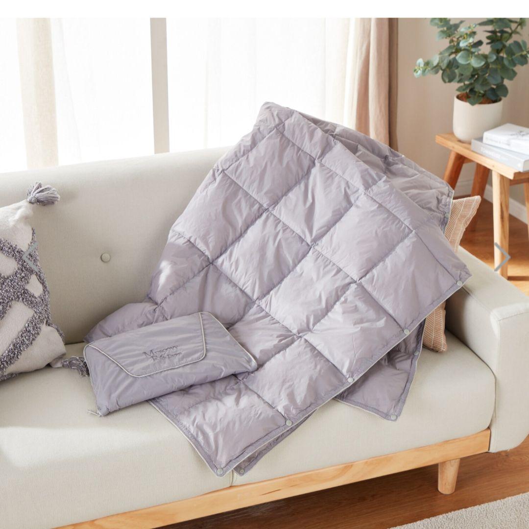 モスコビーリッチダウン/新品/未使用/レッド/赤/アウター/ブランケット